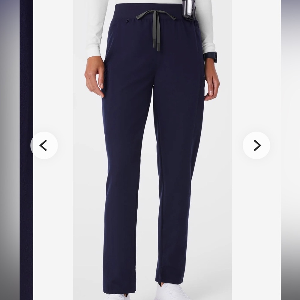 Figs High Waisted Mayfair Skinny Tapered Scrub Pants Medum Tall